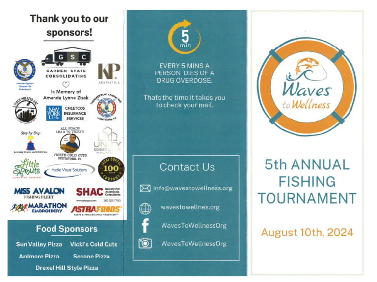 AHEPA Chapter #26 Supports Waves to Wellness with $1,000 Sponsorship